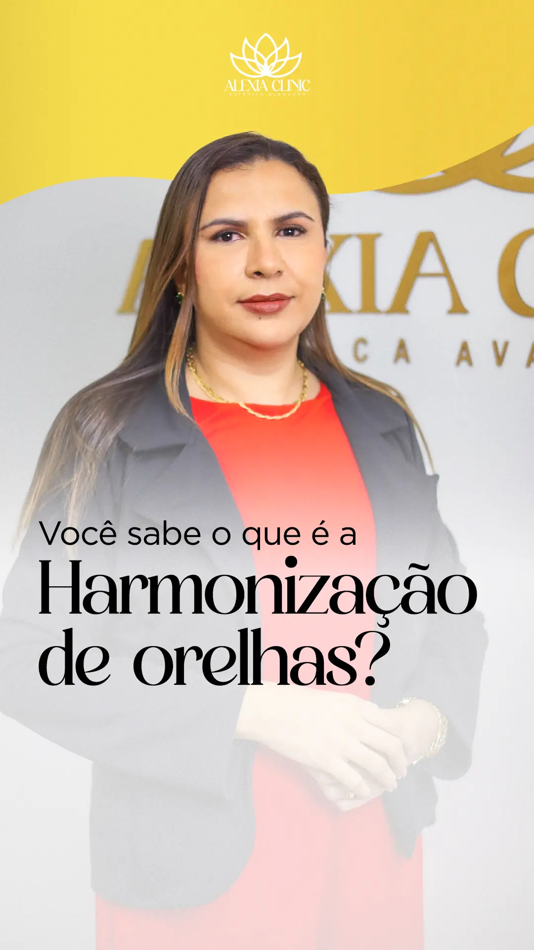 Foto ilustrativa do procedimento de otomodelação